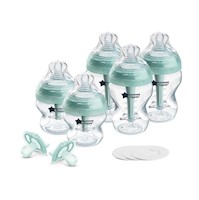 Set Tommee Tippee Advanced Juego de 10 pzs - 5 Biberones, chupones anticólicos